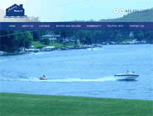Tablet Screenshot of holidayrealtyhomes.com